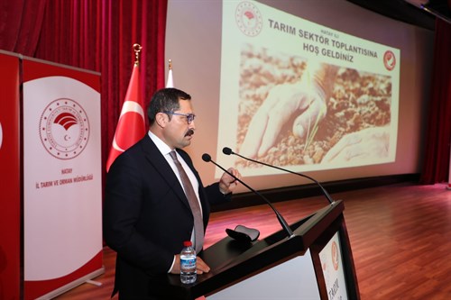 Valimiz Mustafa MASATLI’nın Katılımıyla Tarım Sektör Toplantısı Gerçekleştirildi 