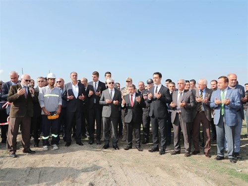 Erzin Küçük Sanayi Sitesi’nin Temel Atma Töreni Gerçekleştirildi