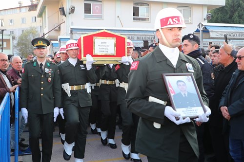 Hatay Şehidini, Dualar Eşliğinde Son Yolculuğuna Uğurladı