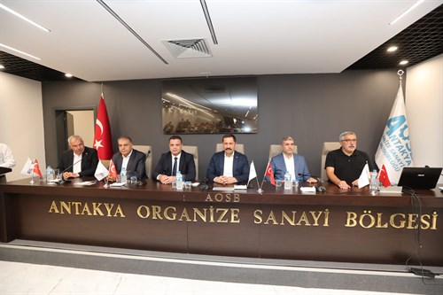 Valimiz Mustafa MASATLI’nın Katılımıyla 2023 Yılı Hatay Esnaf Ve Sanatkârlar Odaları Birliği  Başkanlar Kurulu Olağan Toplantısı Düzenlendi