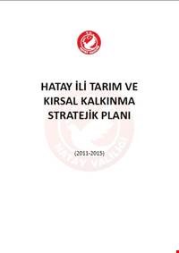 Hatay İli Tarım ve Kırsal Kalkınma Stratejik Planı